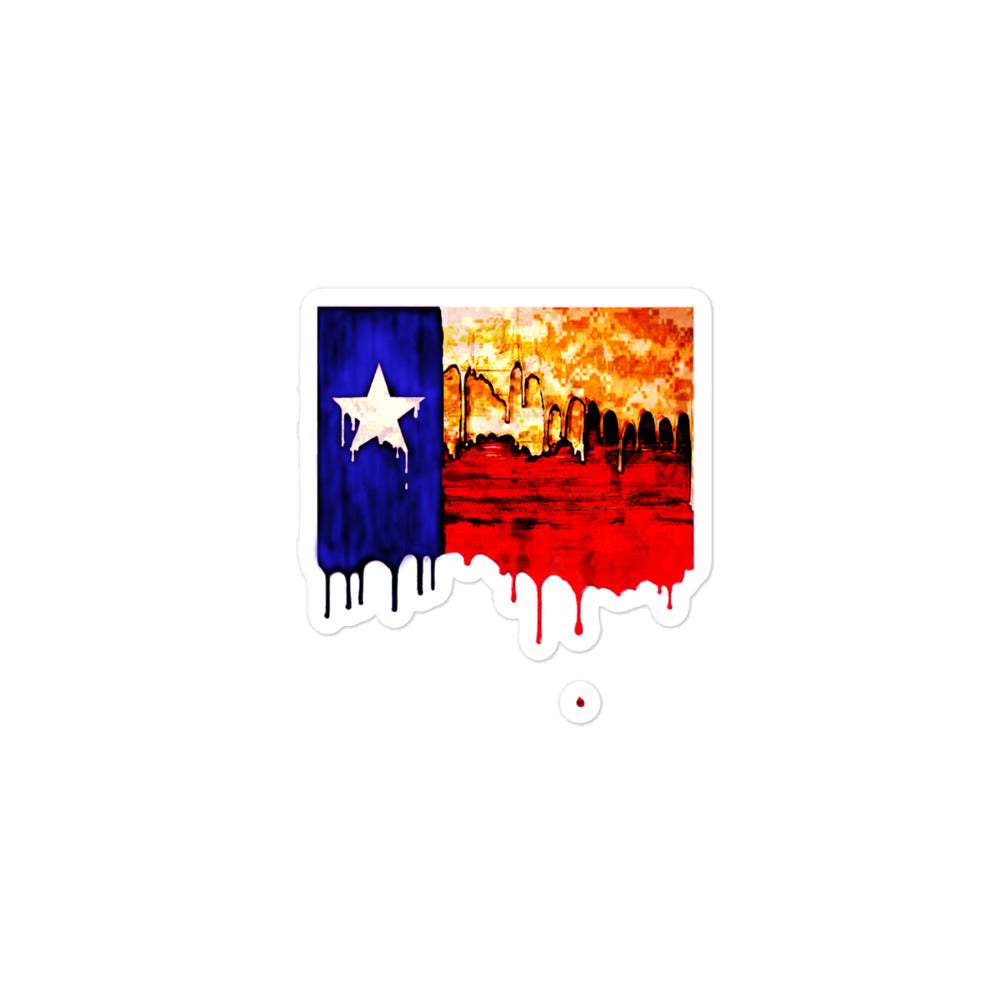 Texas Bleed Sticker